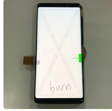 Original burn dot line defect LCD Display Touch Screen Digitizer For Samsung Galaxy Note 8 N9500 N9500F N9500U LCD No Frame