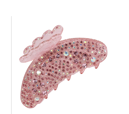 Women Full Rhinestone Large Hair Claws Acetate Hair Accessories Crab Hair Clips For Girls Lady Long Hair Clips Hairpins Jewelry