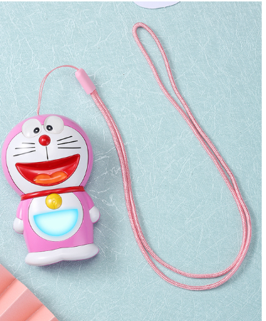 Mini Mobile Phone Kawaii Doraemon Cat Personality Straight Phone Cartoon Cute Children's Gift Prevent Myopia GSM With Mp3 music