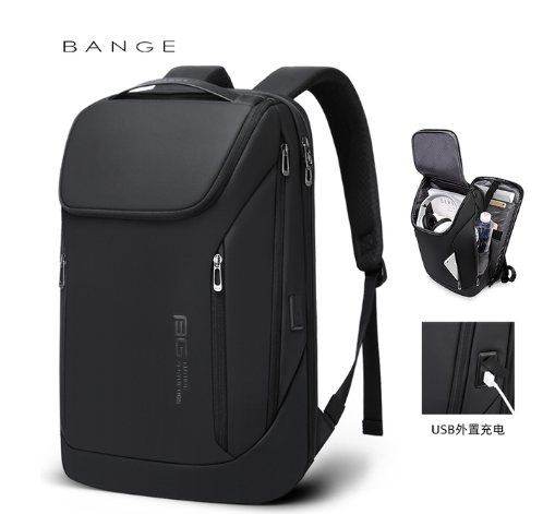 BANGE Anti Theft Waterproof Laptop Backpack 17 Computer Bag Travel Business Hiking Backpacks School Back Pack Mochila For Men