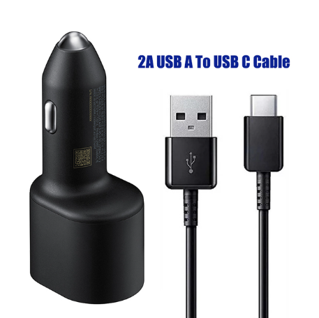 Samsung Quick Charge 3.0 Car Charger USB C Charger PD Fast Chargers Auto Charging Adapter Samsung S23 Ultra S22 + S20 S21 Note20