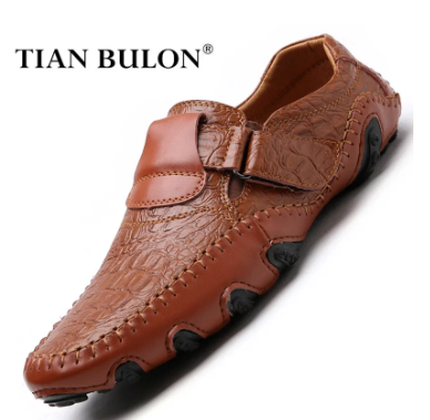 Genuine Leather Mens Shoes Casual