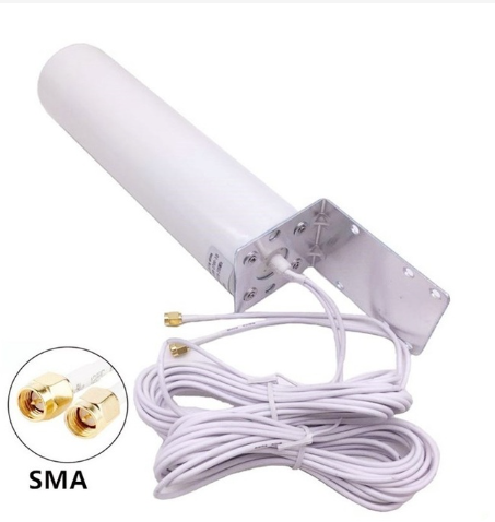 4G LTE antena outdoor SMA male 12dBi Omni antenna 10m CRC9 TS9 for Huawei B315 E8372 Router modem