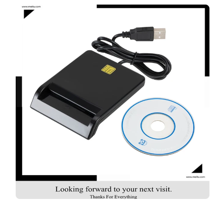 MnnWuu USB Smart Card Reader For Bank Card IC/ID EMV card Reader High Quality for Windows 7 8 10 Linux OS USB-CCID ISO