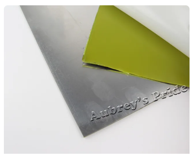 150x200mm A5 Size Steel Based Plate Water Washable Pad Printing Hot Foil Stamping CliChe Making UV Exposure Photopolymer