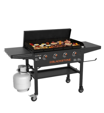 Blackstone 4-Burner 36" Griddle Cooking Station with Hard Cover