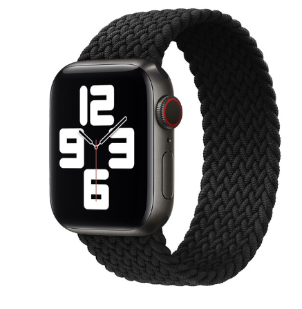 Strap For Apple Watch Band 45mm 40mm 49mm 44mm 42mm 38mm 41mm Braided Stretchy Solo Loop iWatch Bracelet SE Ultra 8 7 6 5 4 3 2