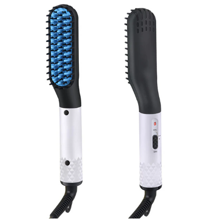 Man Hair Comb Brush Beard Straightener Multifunctional Hair Straightening Comb Hair Curler Fast Heating Styling Tools