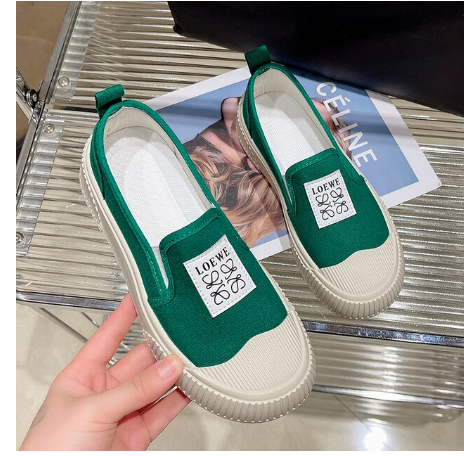 Women's Flat Shoes 2023 Spring and Autumn Women's Round Toe Flat Shoes Women's Casual Shoes Fashion Retro British Style Shoes