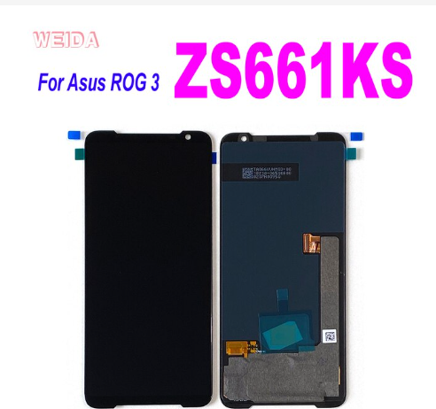 Original LCD For ASUS ROG Phone 2 Phone 3 Phone 5 ZS660KL ZS600KL ZS661KS ZS673KS LCD Display Touch Screen Digitizer Assembly