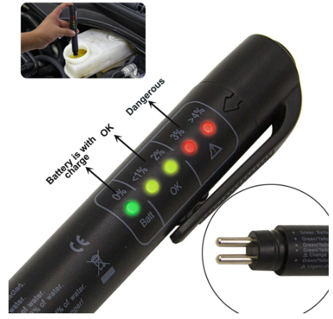 Accurate Oil Quality Check Pen Universal Brake Fluid Tester Car Brake Liquid Digital Tester Vehicle Auto Automotive Testing Tool