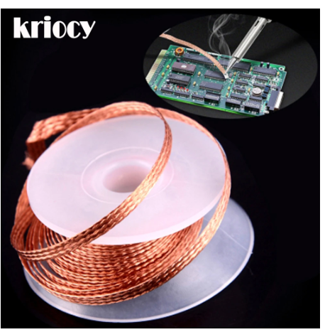 Desoldering Braid Tape Copper Solder Wire Soldering Wick Tin Solder Removal Braid Welding Wire Repair Tool 1.5/2/2.5/3/3.5mm NEW