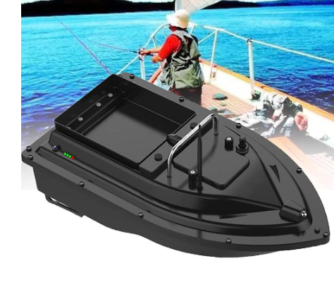 Remote Control Fishing Bait Boat 1.5kg Load Capacity 500m Conveying Distance Fish Feeder Remote Control Fishing Boat