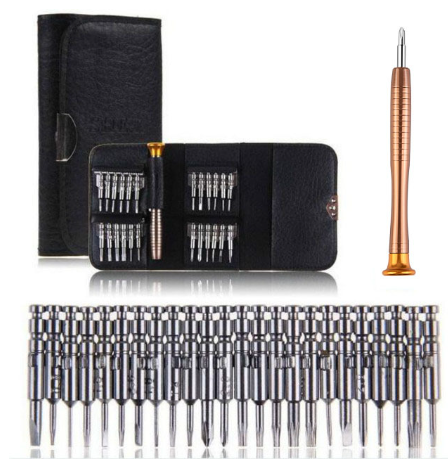 25 in 1 Mini Precision Screwdriver Magnetic Set Electronic Torx Screwdriver Opening Repair Tools Kit For iPhone Camera Watch PC