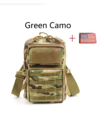 Multipurpose Tactical Pouch Holster Military Molle Hip Waist EDC Bags Fanny Pouch Hiking Travelling Sling Backpack Hunting Pack