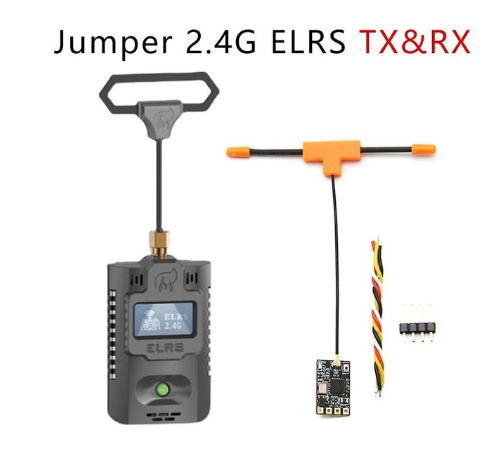 Jumper 2.4G ELRS 3.5V-6V TX Module AION NANO T-PRO / ExpressLRS ELRS AION-RX-MINI Receiver For RC Airplane FPV Drone