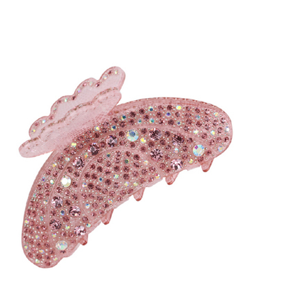 Women Full Rhinestone Large Hair Claws Acetate Hair Accessories Crab Hair Clips For Girls Lady Long Hair Clips Hairpins Jewelry