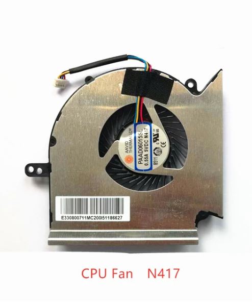 New Original Laptop Cooling fan For Msi GE75 GP75 GL75 GE63 GP63 GV63 GE73 GL73VR Fan MS-17E2 MS-17E5 MS-17E7 N417 N414 N285