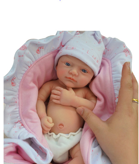 12" Micro Preemie Full Body Silicone Baby Doll Girl "Luna"& Boy "Toby" Lifelike Reborn Doll Surprice Children Anti-Stress