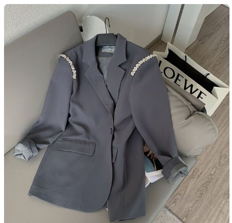 2023 New Suit Coat Mid length Suit Top Trend women blazers and jackets blazer femenino blazers for women