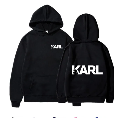 Casual Brand Karls Hoodies Sweatshirt Men Women Fashion Autumn Winter Fleece Hooded Coat Long Sleeve Hoodie Top Sudadera Hombre