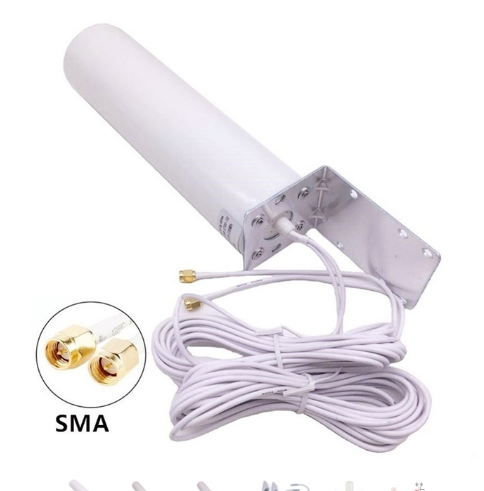 4G LTE antena outdoor SMA male 12dBi Omni antenna 10m CRC9 TS9 for Huawei B315 E8372 Router modem