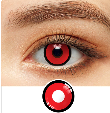 Color Contact Lenses For Eyes Anime Manson Cosplay Colored Lenses Blue Red Multicolored Lenses Contact Lens Beauty Pupils