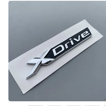 3D Car Rear Trunk Badge Xdrive Sticker Nameplate Xdrive Logo For BMW Xdrive Emblem 320d 320i 530d 525d E60 F10 G20 Accessories