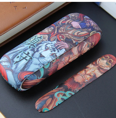 6 Styles Patterns Painted Cover Full Protective Case for IQOS 3.0 Case + Side for IQOS 3.0 duo E-cigarette Accessories