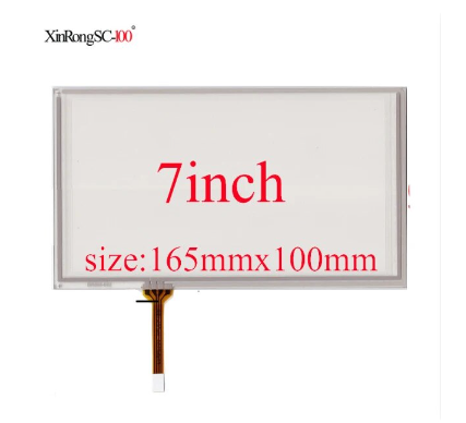 6.2" 7" 8" on-board touch screen 6.2/7/8 inch resistance touch screen panel for car DVD navigation GPS 165*100 155*88 192*116