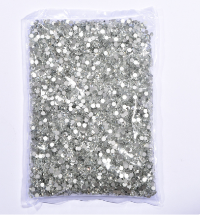 Bulk Wholesale Glitter Non Hotfix Rhinestones Nails Crystals стразы Nail Accessories for uñas 네일 Nail Charms Dress Nail Art