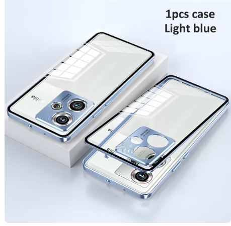 Aluminium Alloy Metal Frame Bumper + Tempered Glass Back Cover For ZTE Nubia Z50 Camera Lens Protector Case Thin