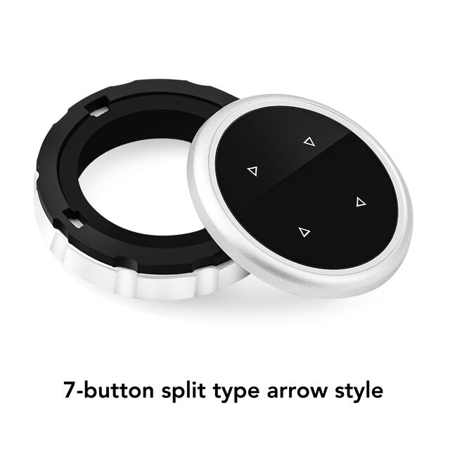 Car Styling Multimedia Buttons Cover iDrive Stickers For BMW F20 F25 F30 F10 F07 E60 E90 E92 E70 E71 F01 F02 E84 F48 X1 X3 X5 X6