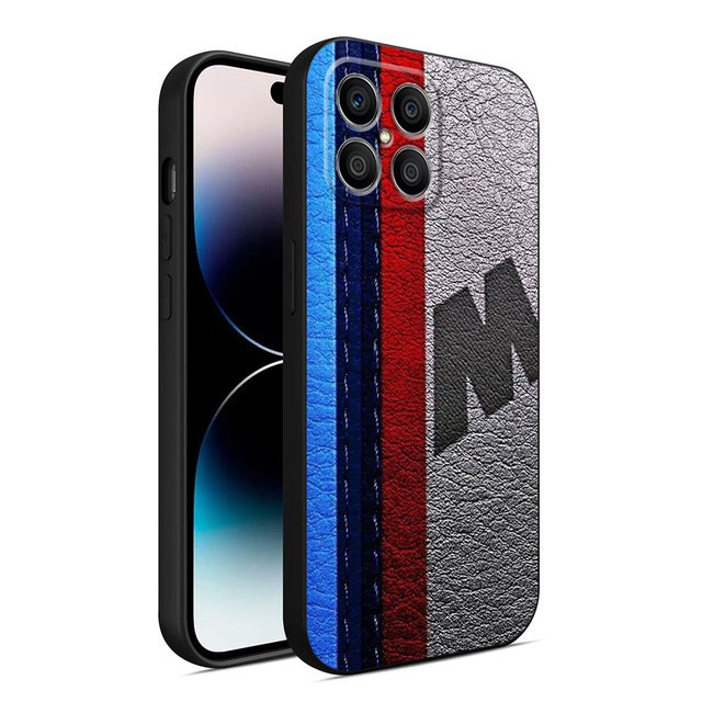 Coque Phone Case for Honor 50 20i 30i X5 X6 X7 X9a X8a X8 20 Magic5 Lite 8X 80 Magic4 Pro 60 70 Black Soft Cover Sports Car-BMW