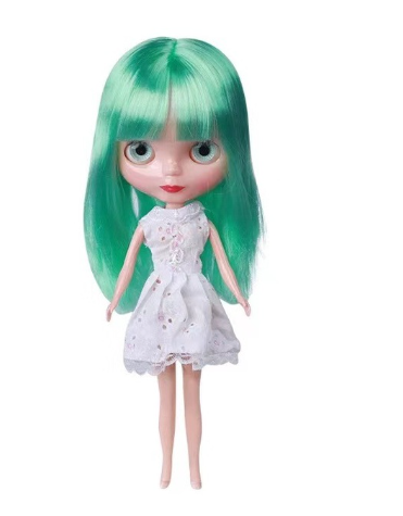 Fashion Blyth Doll Changing Eyes 30cm High Quality Bjd Doll Body with 3D Four-color Eyes Dress Up Toys DIY Accessories
