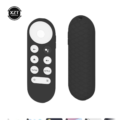 New Non-slip Soft Silicone Case For Chromecast Remote Control Protective Cover Shell for Google TV 2020 Voice Remote Control