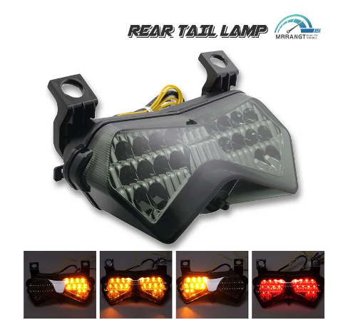 Motorcycle Tail Light Brake Turn Signals Integrated LED Light For Kawasaki ZX-6R ZX6R Z750 Z1000 2003 2004 2005 2006