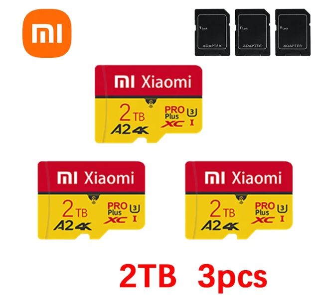 Xiaomi 2TB 1TB 512GB SD Memory Card Mini TF for Phone TF Card 256GB 128GB 64GB V30 Flash Card for Phone