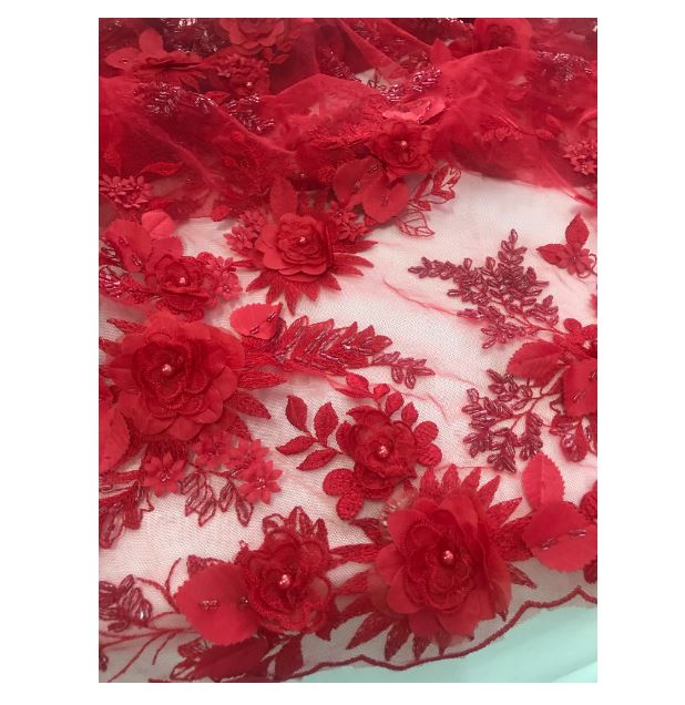 Sat-288.8822 fashionable sequins tulle embroidery french net lace fabric for party dress