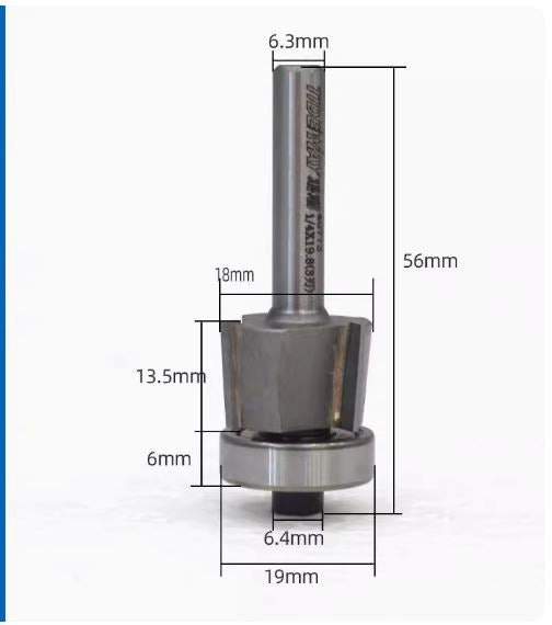 Dongwei woodworking edge banding machine special edge trimmer arc straight cutter milling cutter 2 blades 3 blades upper and lower chamfering tool head