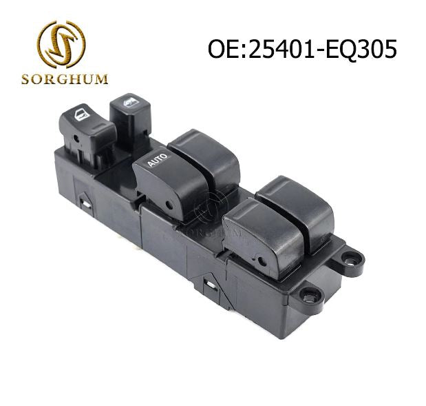 Sorghum Electric Master Power Window Switch Regulator For Nissan X-Trail 2002-2007 25401-EQ305 25401EQ305