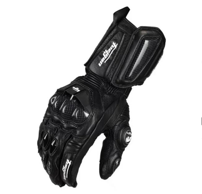 Motorcycle Leather Carbon Fiber Gloves Summer Winter Cross-country Mountain Bike Motorcycle Gloves Riding Motorcycle Rider Glove