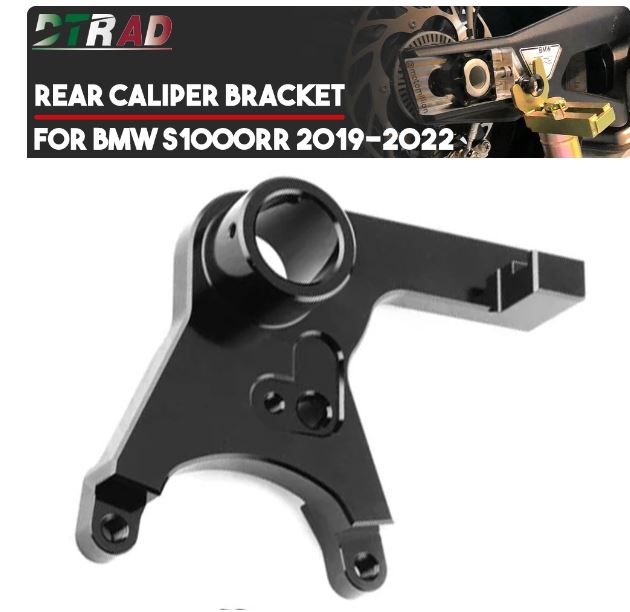 S1000 RR New For Bremb P2 34 CNC Rear Caliper Conversion Kit Mount Bracket For BMW S1000RR K67 2019-2022 Motorcycle Accessories