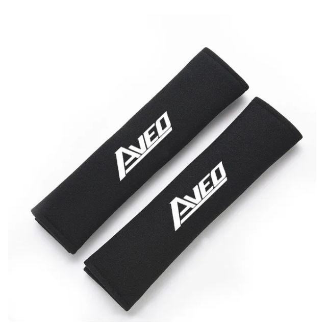 2Pcs Auto Car Safety Belt Cover shoulder pad Case Seat Belt Shoulder Strap Pad for AVEO Car Interior Accessories