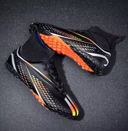 High Quality China Wholesale Shoes Trainers Male Long Barrel Children's Field Soccer Cleats Football Shoes for Women