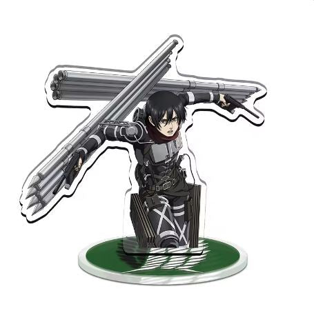 20CM 59 Styles Attack on Titan Eren Mikasa Levi Rivaille anime game toys derivatives Acrylic Stand figures dolls