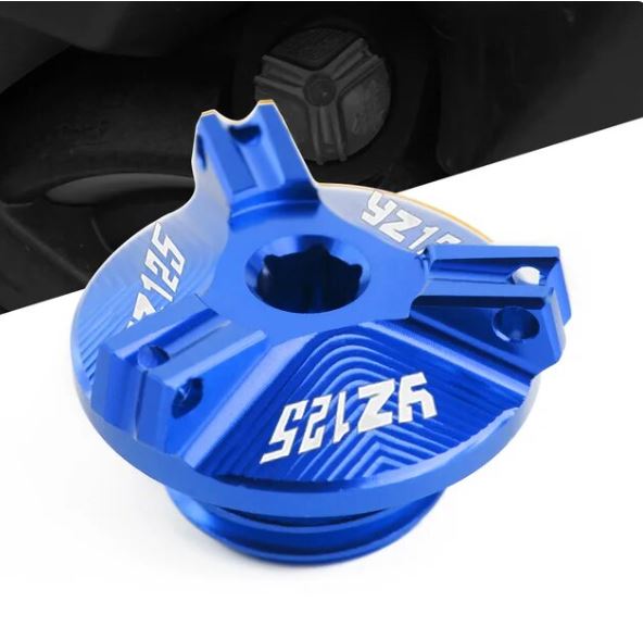 For YAMAHA YZ125 YZ 125 1997-2019 1998 1999 2000 2001 Motorcycle CNC Aluminum Oil Filler Cap Cover