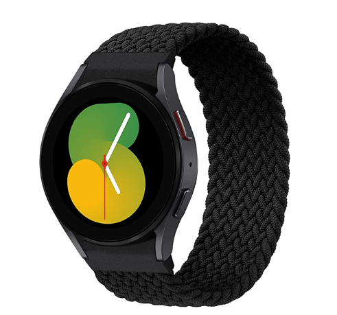 No Gaps Band For Samsung Galaxy Watch 4/5 44mm 40mm 4 classic 46mm Braided solo loop correa Bracelet Galaxy 5 Pro 45mm strap