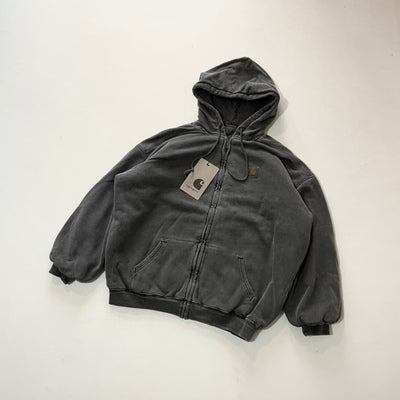 CARHARTT WIP Carhartt special clothing trendy hoodie cotton jacket jacket zipper sweatshirt washed and distressed