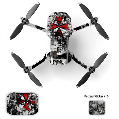 Suitable for DJI Royal Mini2 sticker MINI drone battery remote control film without leaving glue can be customized